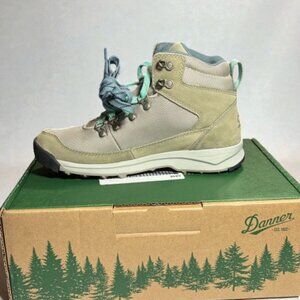Danner Adrika Hiker Boots Women’s 6.5 Rock Ridge Gray Leather Waterproof Gorp
